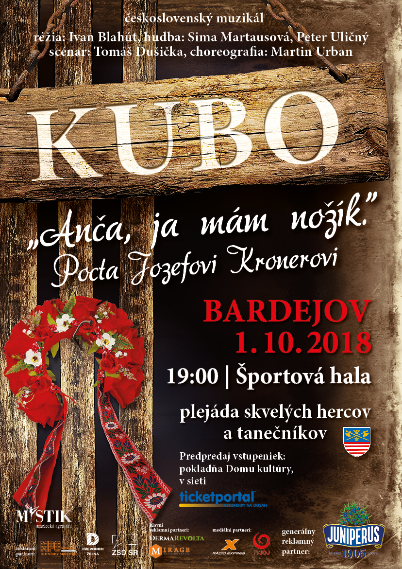 Kubo Bardejov plagát A0