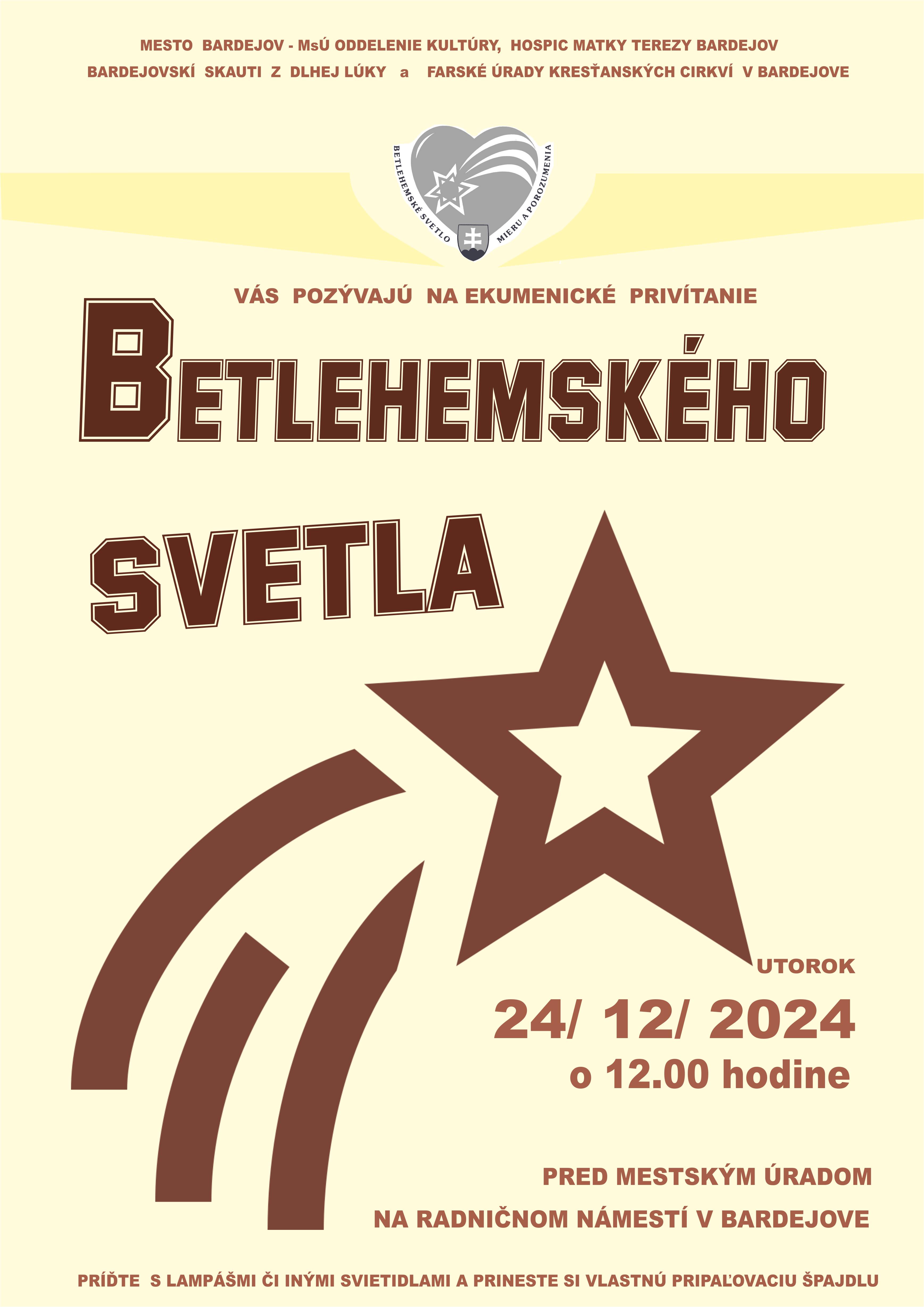 betlehém 2024