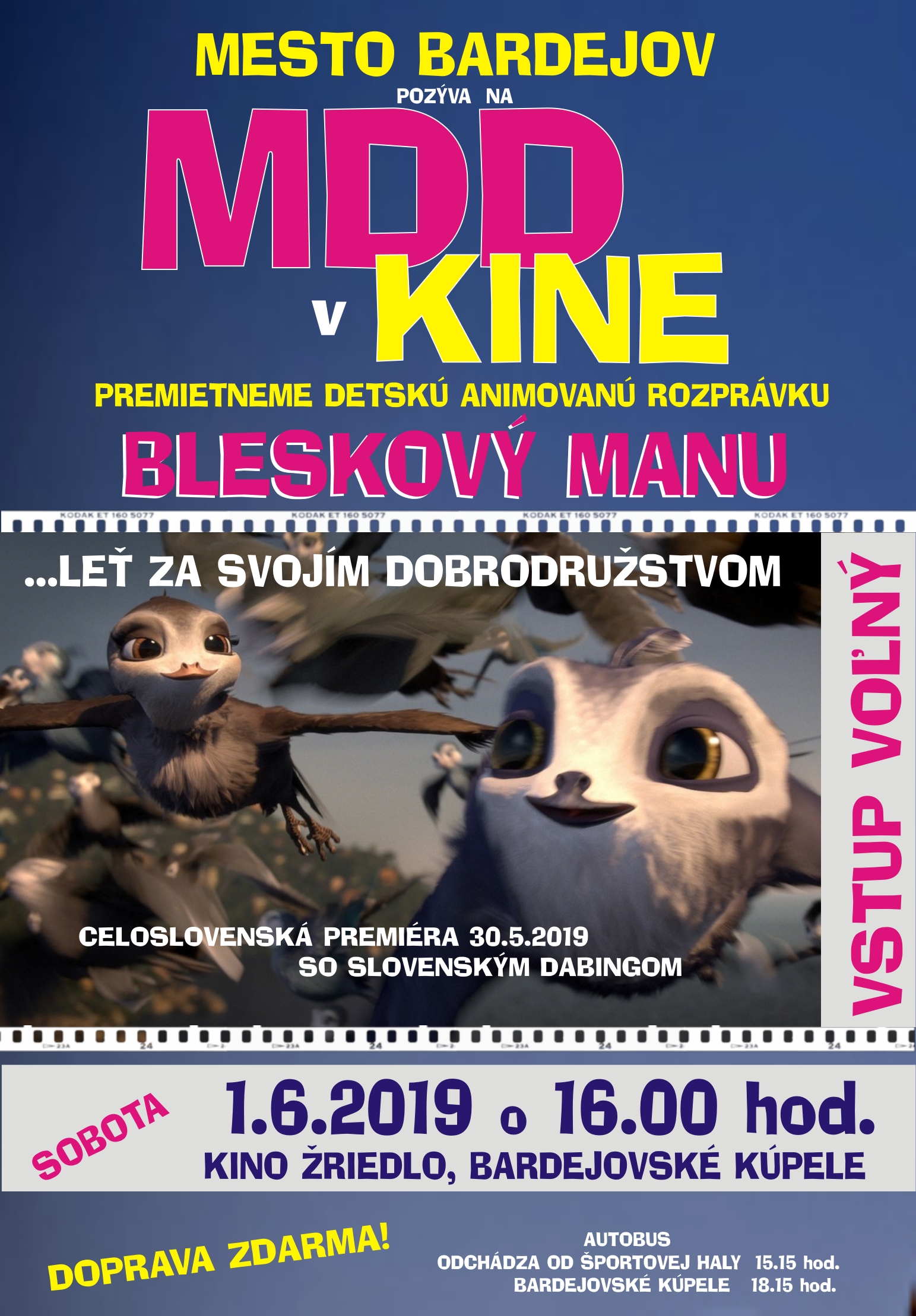 bleskový manu detský film