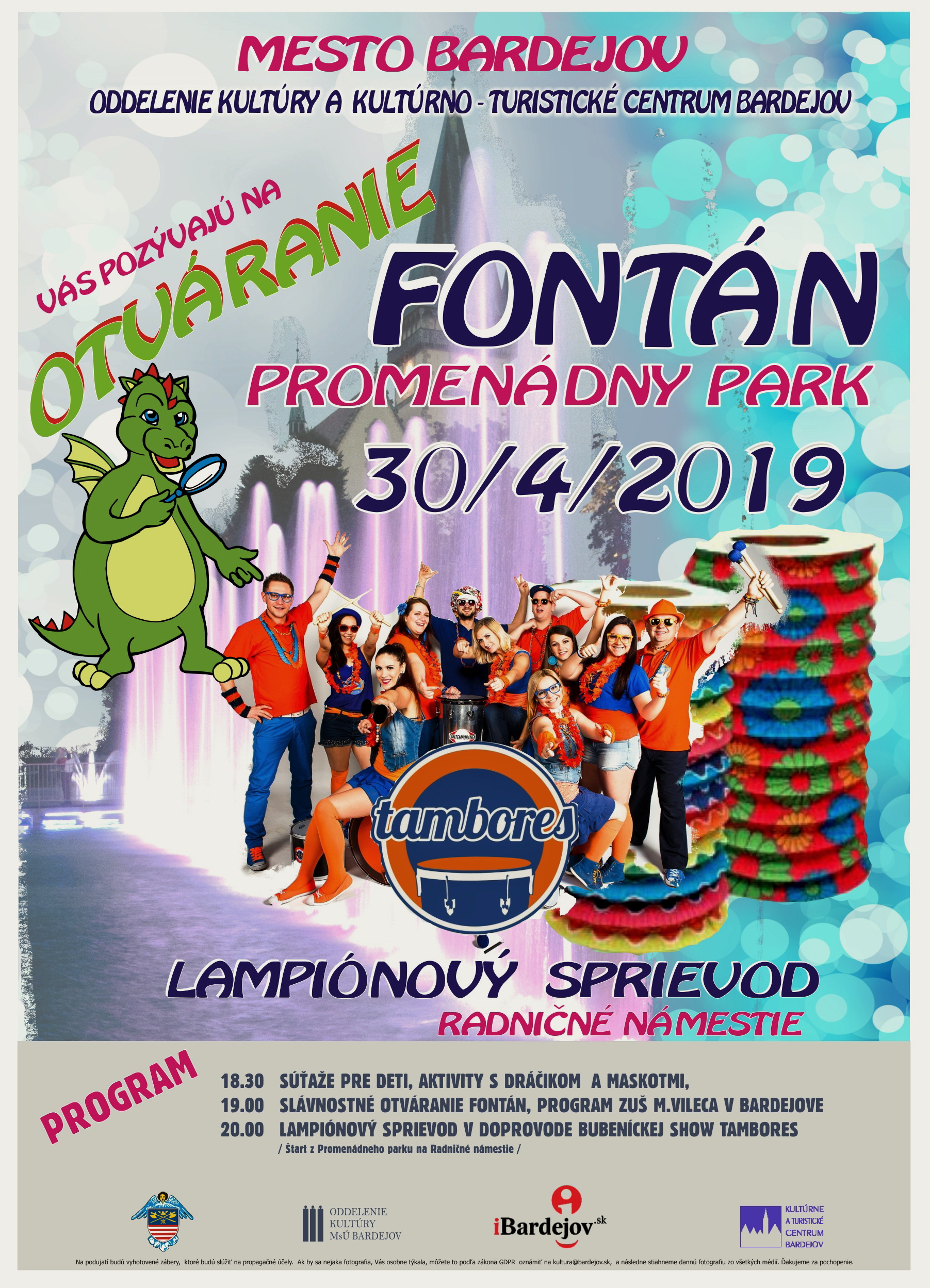 otvorenie fontan 2019