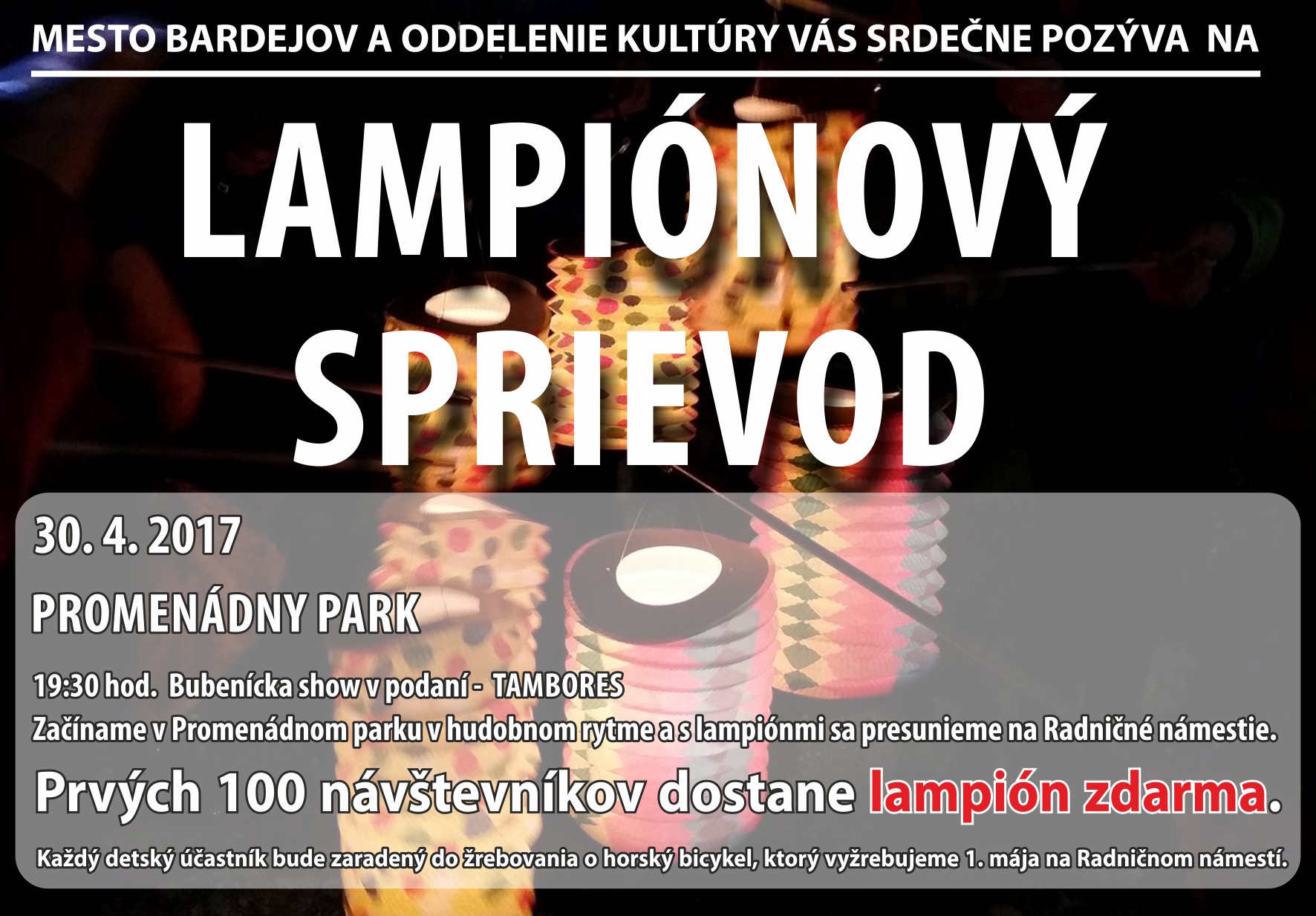 lampionovýsprievod