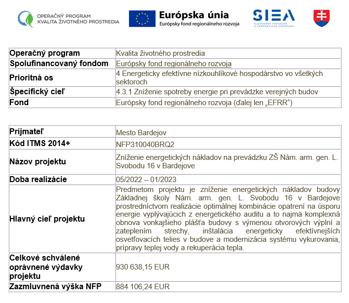 Popis projektu